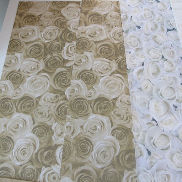 Bundle of 15 Wedding Scrapbook Pages 12"x12" New Condition - Picture 2 of 5